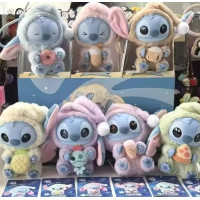 М'яка іграшка-сюрприз брелок Стіч Лабубу, в кор. // М'яка іграшка-сюрприз брелок Стіч Лабубу, в кор. //