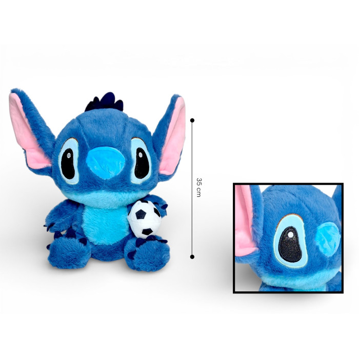 М'яка іграшка стіч з м'ячем 30см