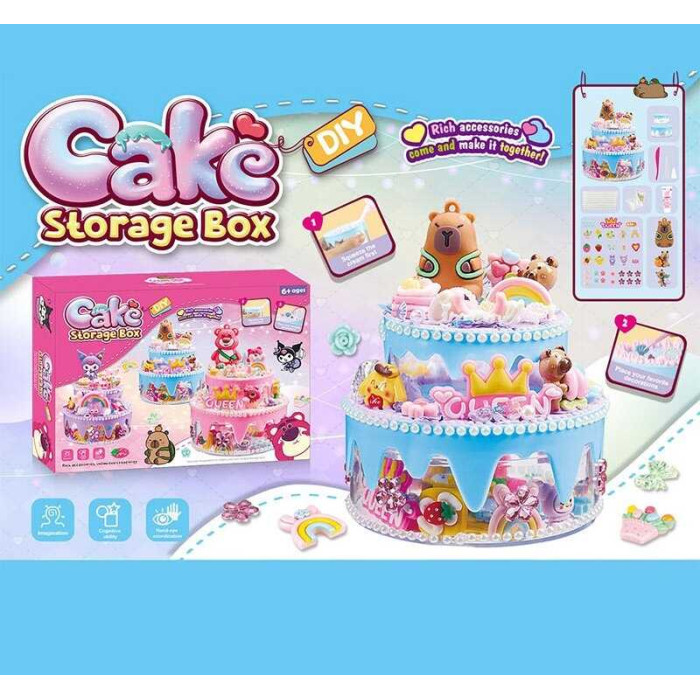 Набір для творчості  декоден, скарбничка, прикраси, чарми, інструменти,в кор. /72-2/