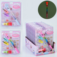 Набір для творчості набір для створення прикрас, заколки, наліпки, клей, ручка-світло, чорний,бат(табл),в слюді, /16/128/8шт кор. 18-22-26см