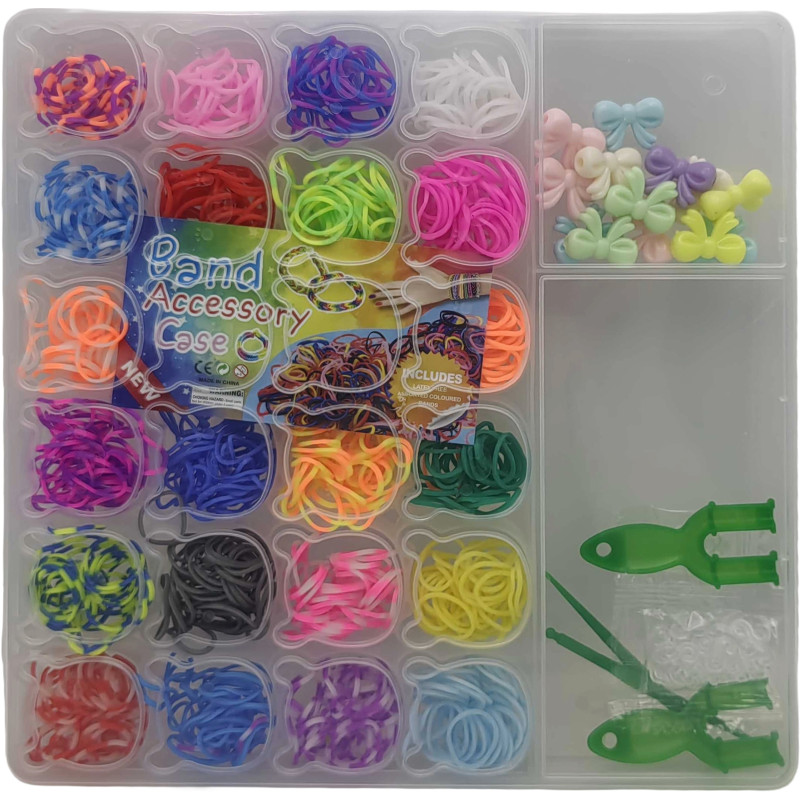 Н-р для плетін.-гумочки  550шт.у кор.