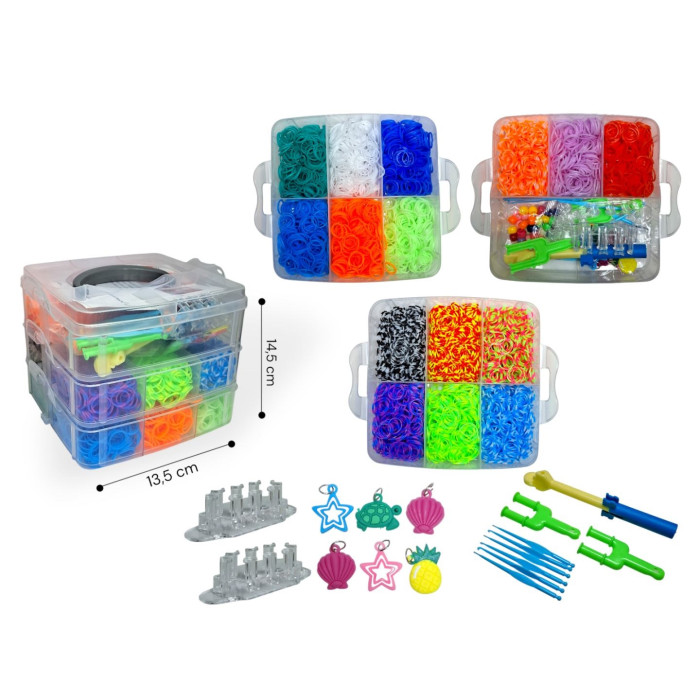 Набір гумок для плетіння 037-82