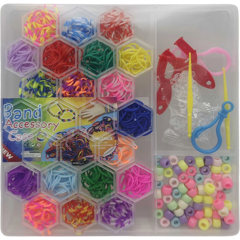 Н-р для плетін.-гумочки 400шт.у кор.