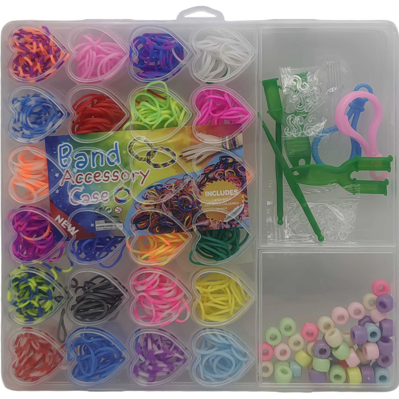 Н-р для плетін.-гумочки 400шт.у кор.