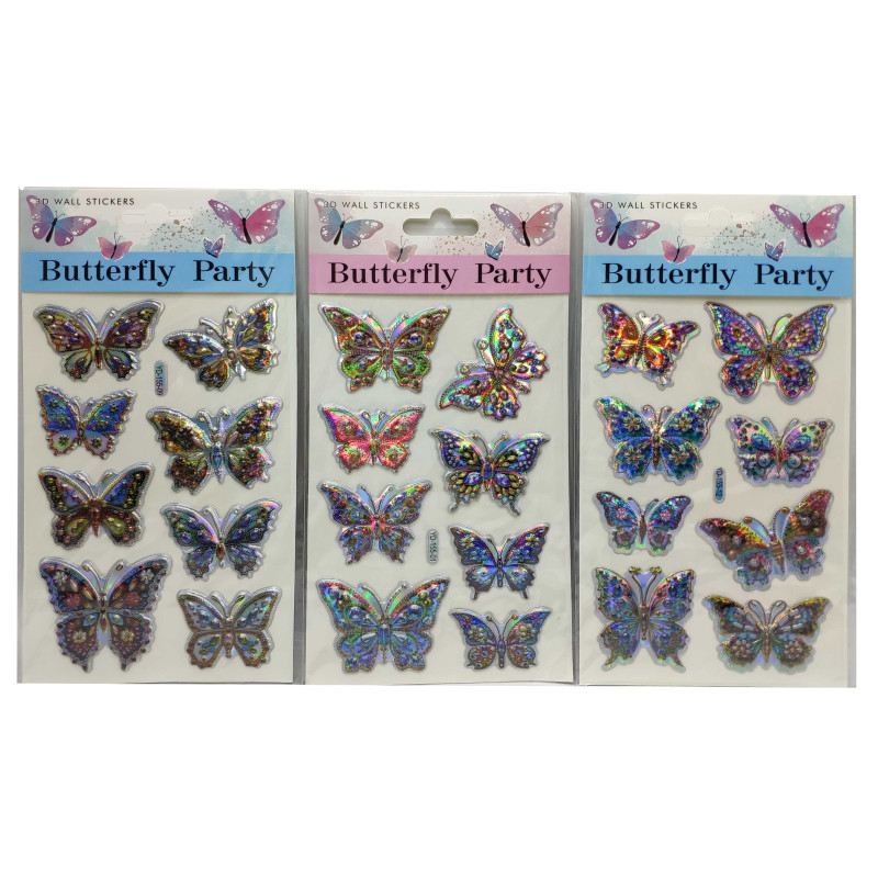 Наклейка об'ємна дута 