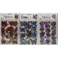 Наклейка 3аркуші об'ємна 