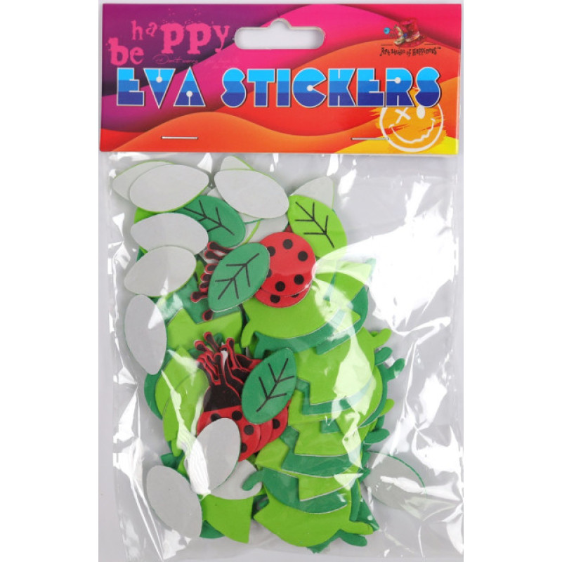 Декоративні клейкі форми з EVA 72шт. 235037