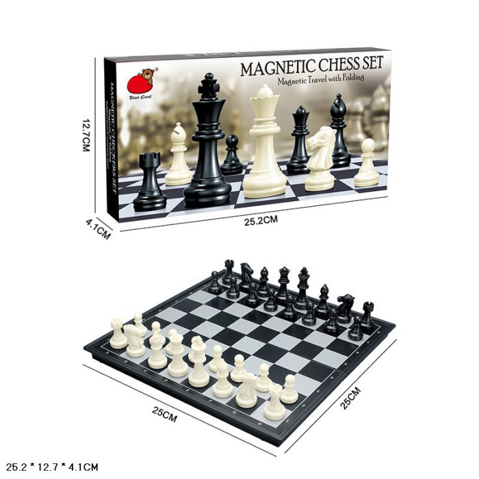 Шахи магнітні кор. 25,2*4,1*12,7см /48/
