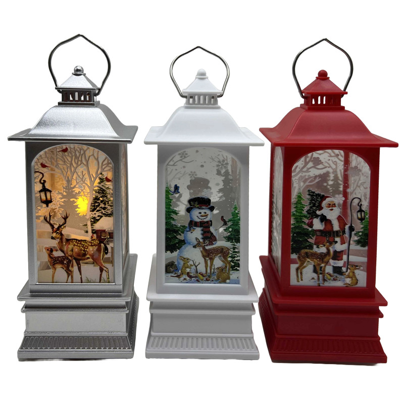 Ліхтар декор.новорічний світящ.LED 