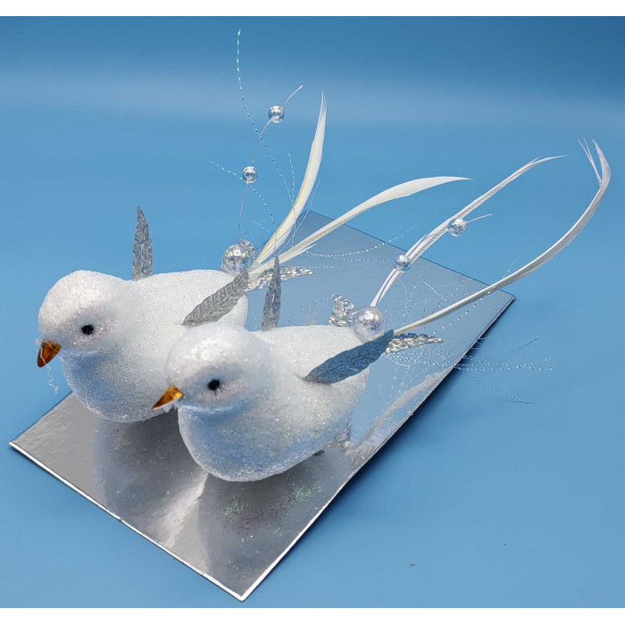 Набір іграшок на ялинку з кліпсою 