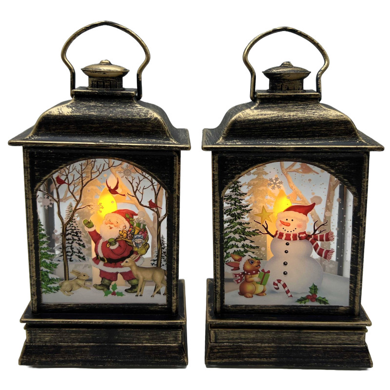 Ліхтар декор.новорічний світящ.LED 