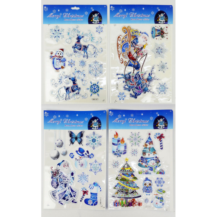 Наклейки для окон силикон 