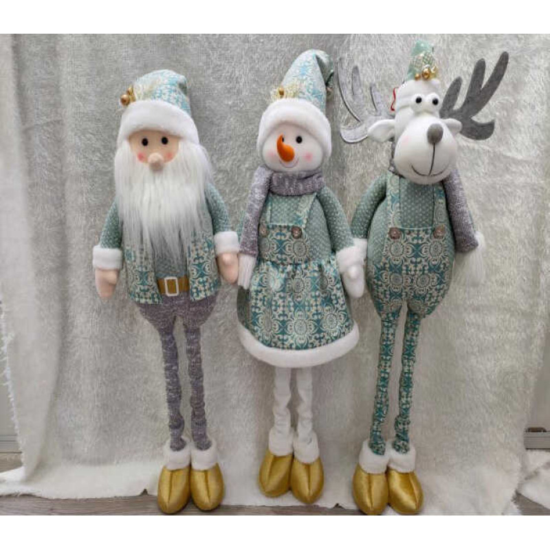 Новорічна декоративна іграшка 3 види, макс. висота 78 см, мін. висота 50 см, дзвоник, в п/е, МІКС ВИДІВ /24/ Новорічна декоративна іграшка 3 види, макс. висота 78 см, мін. висота 50 см, дзвоник, в п/е, МІКС ВИДІВ /24/