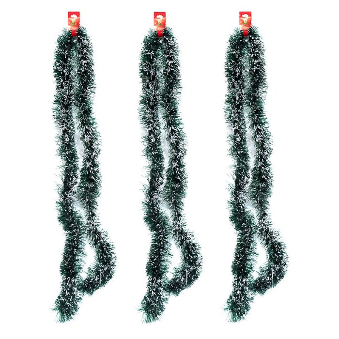 Дощик зелений/білий 2м D9см 6279-9W по 10шт в уп. //