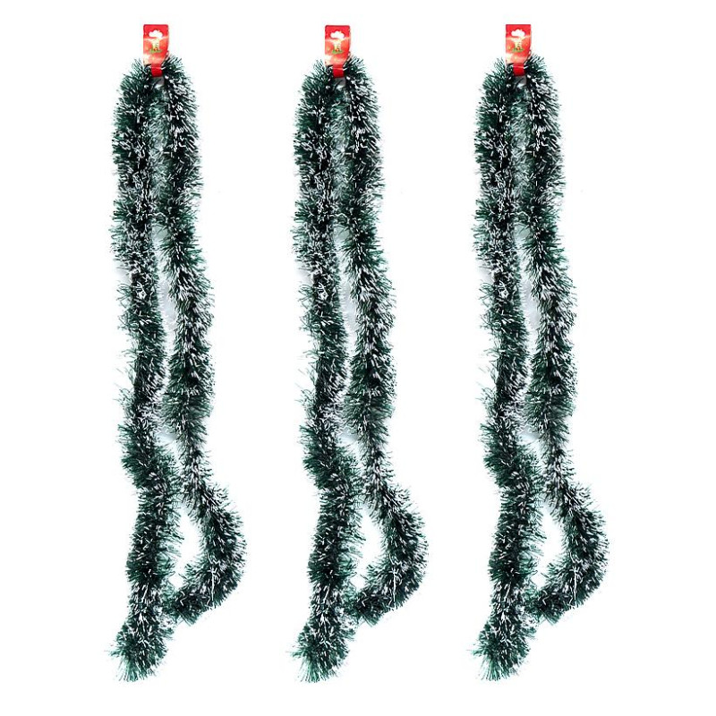 Дощик зелений/білий 2м D9см 6279-9W по 10шт в уп. //