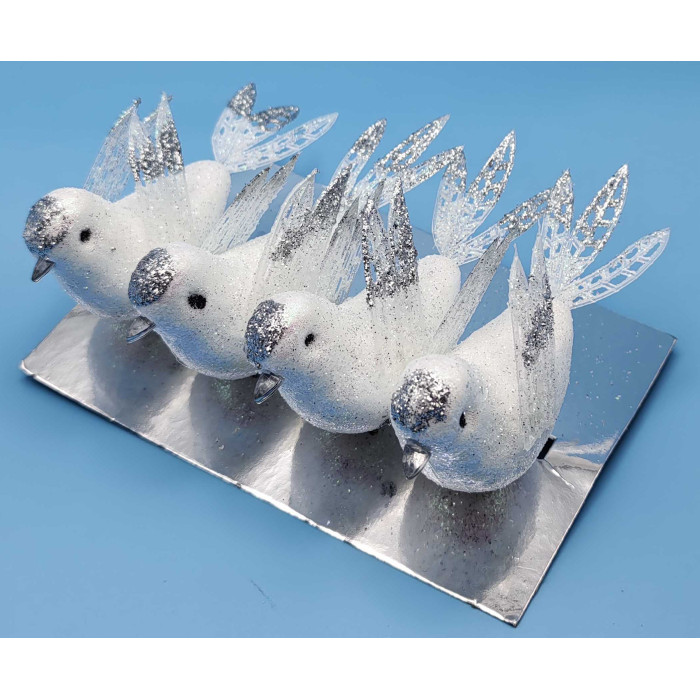 Набір іграшок на ялинку з кліпсою 