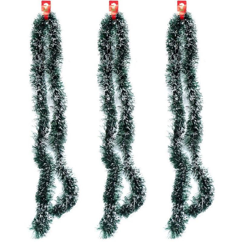 Дощик зелений/білий 2м D11см 6279-8W по 10шт в уп. //