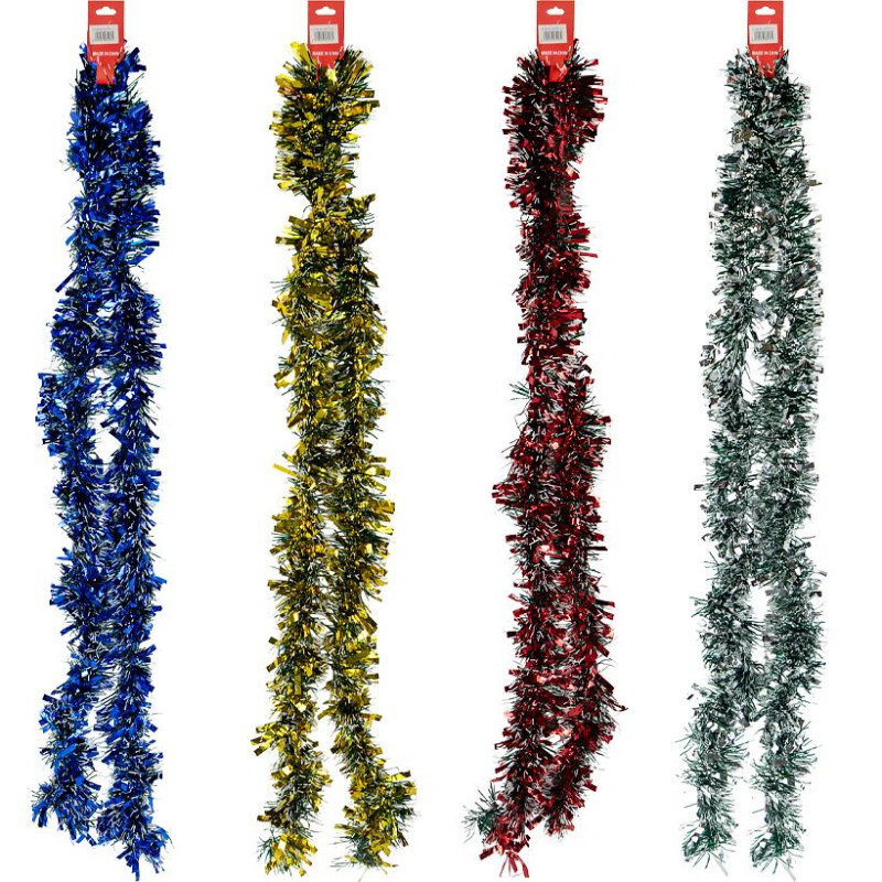 Дощик кольоровий 2м D9см 6279-13 по 10шт в уп. // Дощик кольоровий 2м D9см 6279-13 по 10шт в уп. //