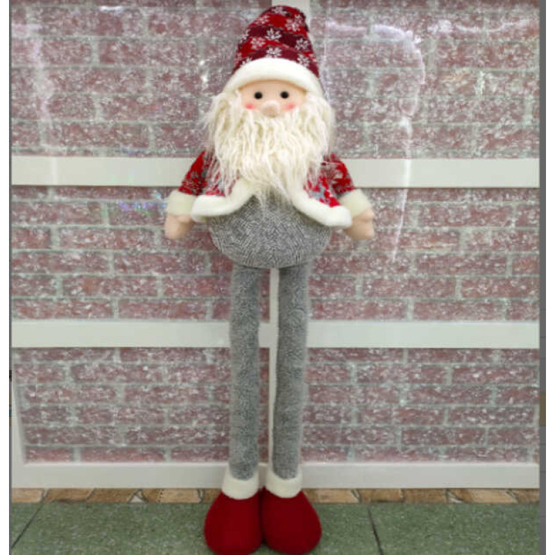 Новорічна декоративна іграшка на телескопічних ногах, мін. висота 52 см, макс. висота 103 см, у п/е /24/