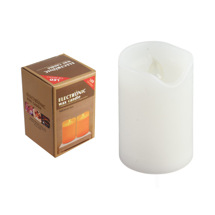 Свічка  світлодіодна LED фігурна 5*7,5см (1*360)