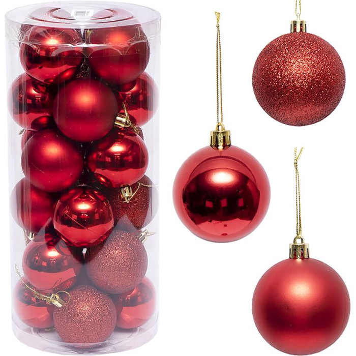 Набір кульок 24 штуки D8см 