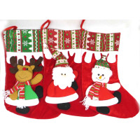 Шкарпетка для подарунків з аплікац. Шкарпетка для подарунків з аплікац.