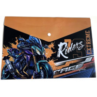 Папка з кнопкою А4+ Р0205