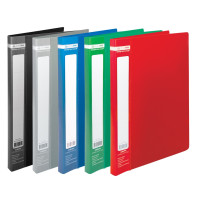 Папка A4 зі швидкошивачем, асорті