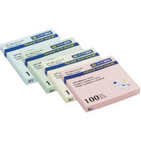 Блок для заметок 76х76мм, 100арк., асорти, 4шт.в уп. Блок для заметок 76х76мм, 100арк., асорти, 4шт.в уп.