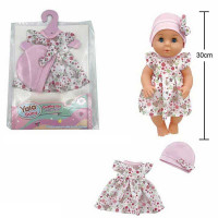 Одяг для пупса на пупса висотою 30-35 см, в п/е /120/ Одяг для пупса на пупса висотою 30-35 см, в п/е /120/