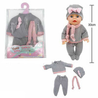 Одяг для пупса на пупса висотою: 30-35 см, в п/е /120/