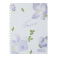 Зошит для записів ARABESKI, B5, 80 арк., клітинка, пластикова обкладинка, бузковий