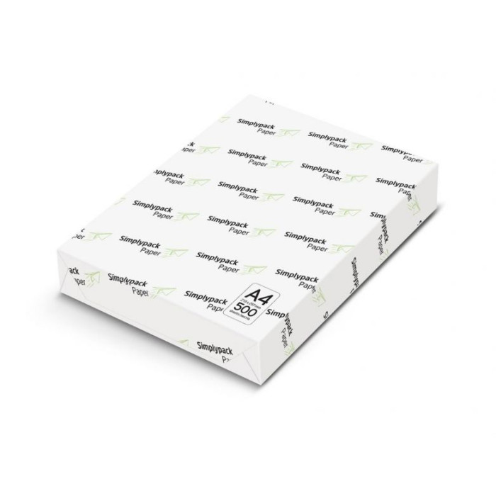 Папір А4 500 арк. Simplypack Paper  (Papir PTE)  80 г/м.кв. 5 пач/ящ.