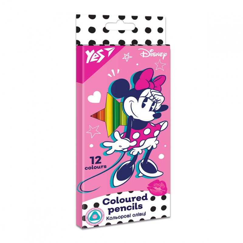 Олівці кольорові YES 12 кол. 
