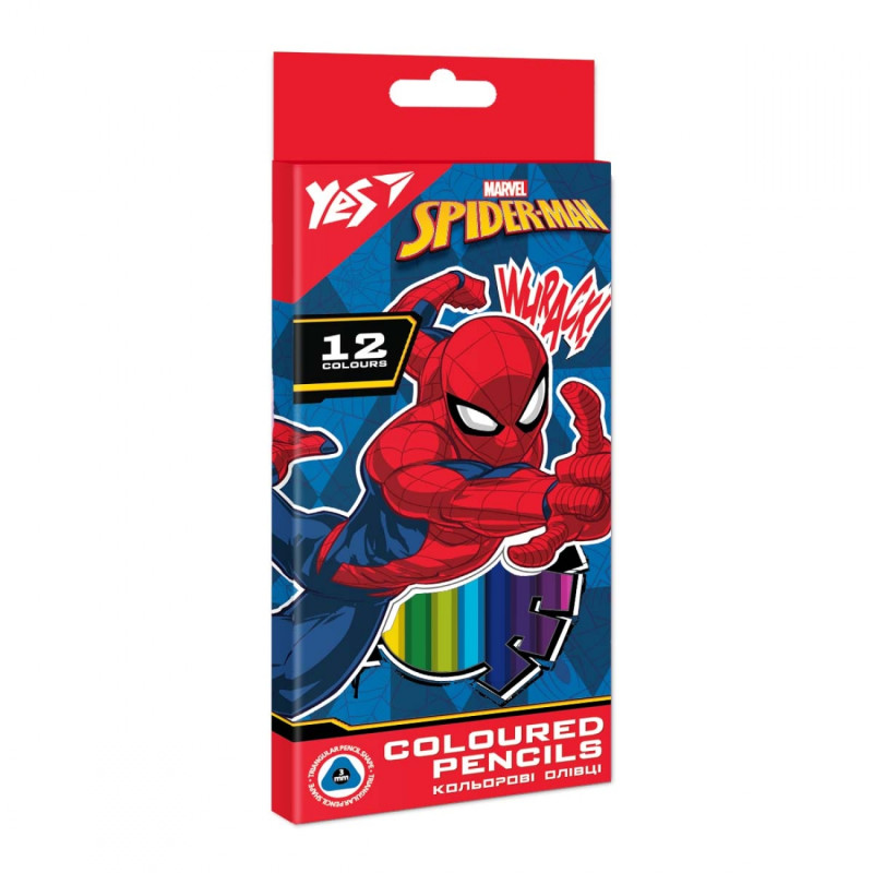 Олівці кольорові YES 12 кол. 