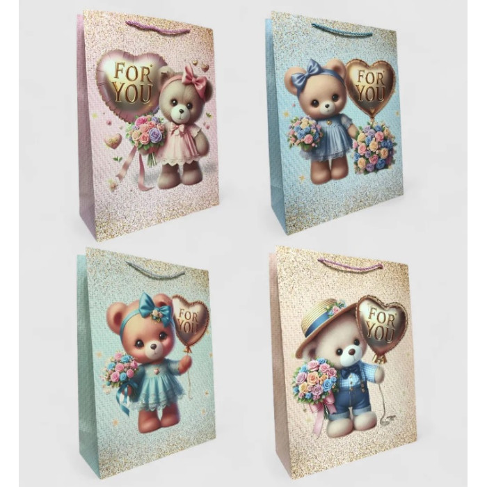 Подарунковий пакет картон 200грм, 