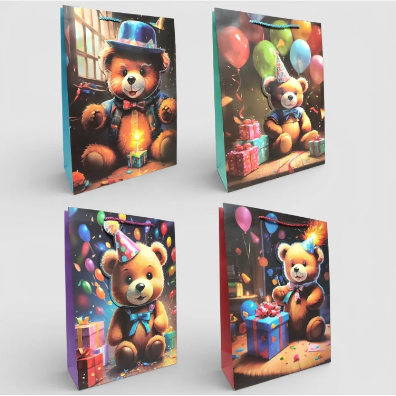 Подарунковий пакет картон 200грм, 