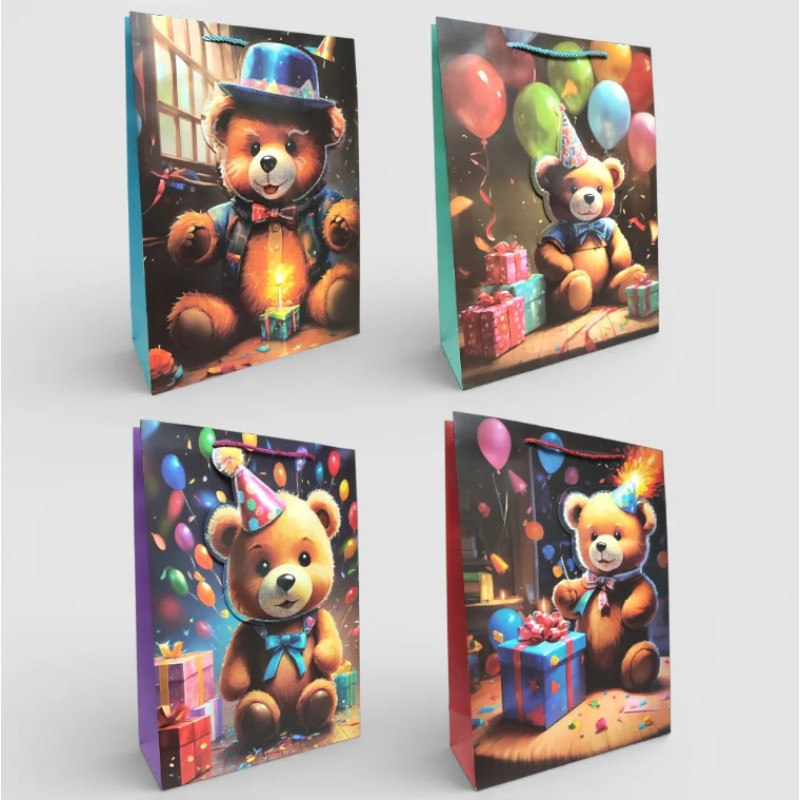 Подарунковий пакет картон 200грм, 