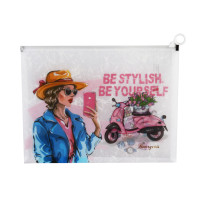 Папка з пластиковою застібкою A4+,P0148