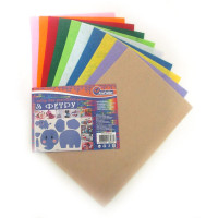 Фетр HARD 170GSM 1,2мм 10PC/OPP A4, 1шт/этик. UA