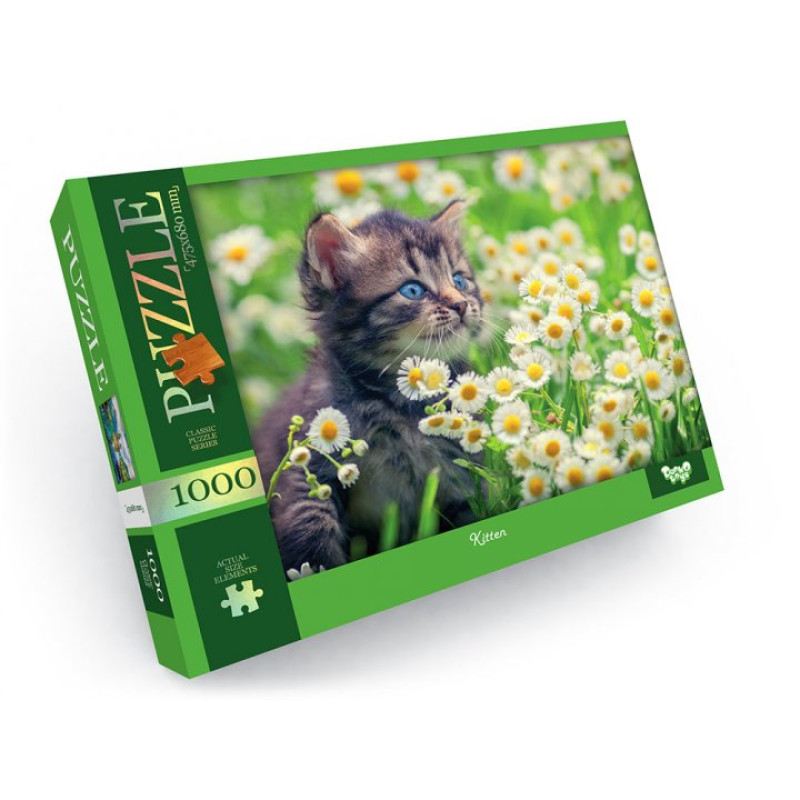 Пазли 1000 ел. с.12 №3 Kitten Danko Toys /10/