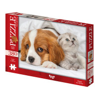 Пазли 380 ел. с.6 Puppy and Kitten (10) Danko Toys Пазли 380 ел. с.6 Puppy and Kitten (10) Danko Toys