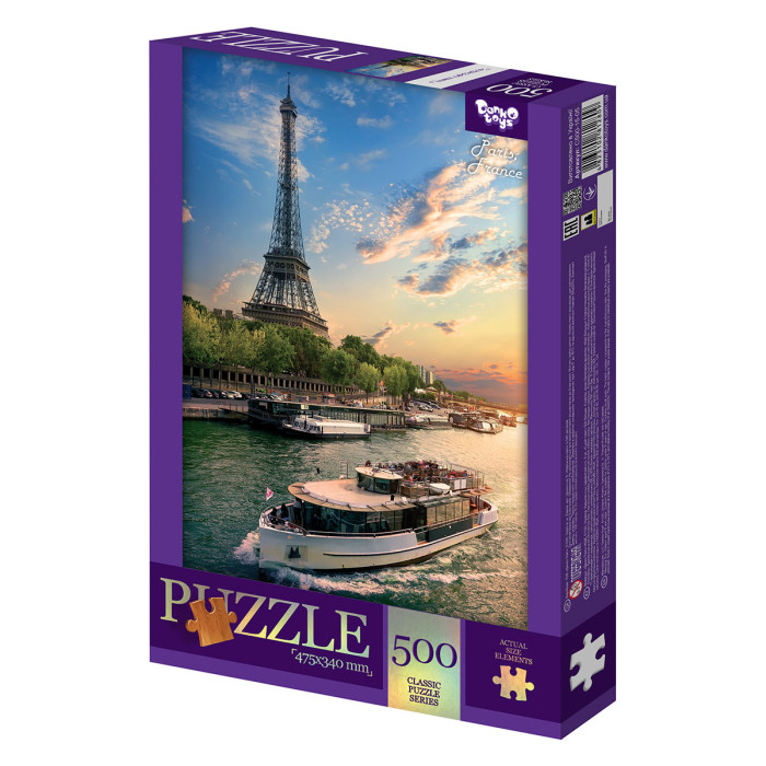 Пазли 500 ел. с.15 №5 Paris, France Danko Toys (12)