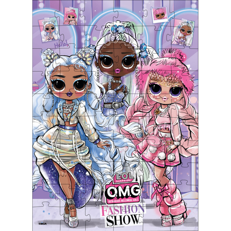 Гра-головоломка. Набір пазлів L.O.L. Surprise! O.M.G. Fashion Show, 60 елементів