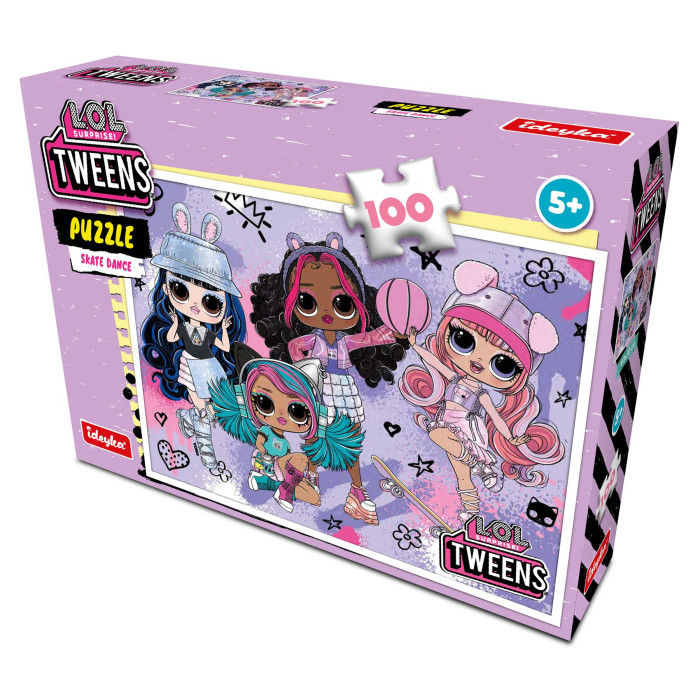 Гра-головоломка. Набір пазлів L.O.L. Surprise! Tweens Skate Dance, 100 елементів