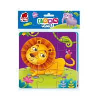 Пазли фомові 2in1 
