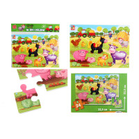 Гра розвиваюча Vladi Toys м'які пазли А4 Малюк зможе 