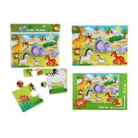 Гра розвиваюча Vladi Toys м'які пазли А4 Малюк зможе 