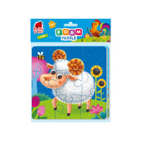 Пазли фомові 2in1 