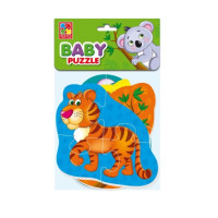 Гра розвиваюча Vladi Toys м'які бейбі пазли Малюк зможе 